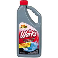 Home Care Labs Works 33320WK Professional Strength Drain Opener, 32 oz
