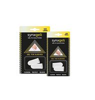 Synxgeli Toe Sleeves by Synxsole | Reduce Big Toe Trauma| Provides Protection Against Blisters, Corns, and Toenail Deformities, Large