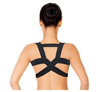 PU Health Flex-Knit German Tech Posture Corrector Back Brace for Lumbar Support, Beige, Medium