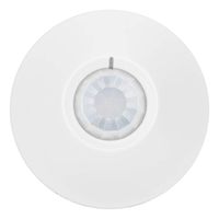 Ceiling Detector Infrared Body Motion Sensor, PIR Ceiling Mounted Infrared Sensor Unit Doublet for Alarm System for Led Lights Fluorescent Incandescent (Normally Open)