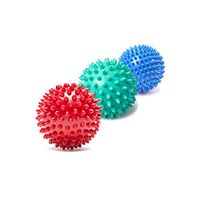 1 Spiky Massage Balls,Foot Massager, Mobility, Acupressure, Plantar Fasciitis, Reflexology,Muscle Soreness Massager Ball (Color Random delivery)