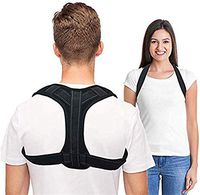 Zxwzzz Unisex Posture Corrector Back Brace Straightener with Adjustable Breathable Clavicle Support Effective for Neck, Back and Shoulder Pain Relief Lumbar Support