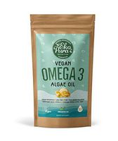 Vegan Omega 3 - Algae Oil, 90 Capsules (300mg DHA & 150mg EPA/Serving) - Sustainable Alternative to Fish Oil
