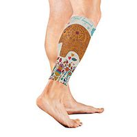 AHOMY Sports Calf Compression Sleeves Elephant Flower Love Heart Leg Compression Socks for Men and Women