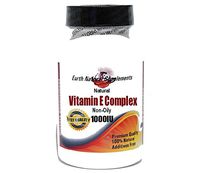 Natural Vitamin E Complex 1000IU / Non-Oily * 200 Capsules 100% Natural - by EarhNaturalSupplements
