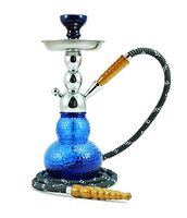 Econo MYA Gelato (1 Hose) Hookah Nargile Glass Hookah (Blue)