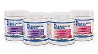 L-arginine Pro, 1 Now L-arginine Supplement - 5,500mg of L-arginine Plus 1,100mg L-Citrulline + Vitamins & Minerals for Cardio Health, Blood Pressure (Grapeberry + Raspberry, 4 Jars)