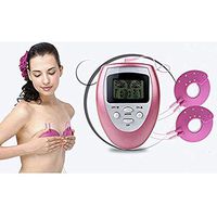 Portable Electric Pulse Digital Breast Enhancer,Vibrating Enlargement Massage Kit,Natural Pink