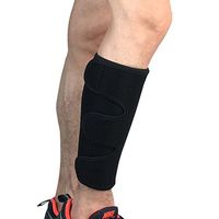 seven wolves Calf Shin & Support Calf Compression Sleeve for Shin Splint, Calf Pain Relief - Men, Women and Runners, Black
