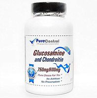 Glucosamine 500mg and Chondroitin 400mg Double Strength // 100 Capsules // Pure // by PureControl Supplements