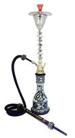 Khalil Mamoon Ashraf Star Ice Chamber Hookah 34" Single Hose Hookah