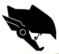 OVERWATCH VIDEO GAME PHARAH ICON VINYL STICKERS SYMBOL 5.5" DECORATIVE DIE CUT DECAL FOR CARS TABLETS LAPTOPS SKATEBOARD - BLACK
