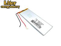 BIHUADE 3.7V 3500mAh 3955136 Lithium Ion Polymer Rechargeable Battery Lithium Polymer Li-Po Battery for MP4 GPS MP3 Bluetooth Stereo DIY Gift (3955136)