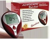 Advocate Redi-Code Talking Glucose Meter Kit Combo (Meter Kit and Test Strips 100ct)