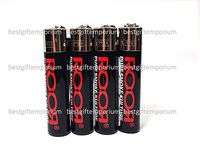 4 ROOR Design Full Size Clipper Lighters Refillable Butane Cigarette Lighter