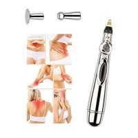 Electronic Acupuncture Pen Electric Meridians Laser Therapy Heal Massage Pen Meridian Energy Pen Needleless Acupuncture Tools for Pain Relief and Healthcare