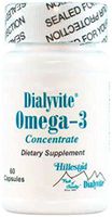 Dialyvite - Omega-3 Concentrate Dietary Supplement - 120 Capsules