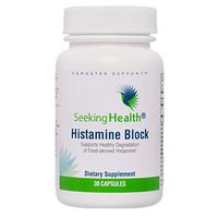 Seeking Health | Histamine Block | DAO Supplement Enzyme | Food Intolerance | Histamine Intolerance | GI Tract Supplements | Dhist Capsules (30 Count)
