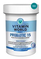 Platinum PROBIOTIC 15 Plus Xylo-Ougosaccharide 30 Vegetable caps