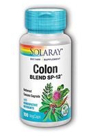 Colon Blend SP-12 Solaray 100 Caps