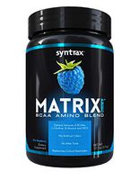 Syntrax Matrix Bcaa Amino Blend, Blue Raspberry, 13.1 oz