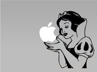 Snow White - Vinyl Macbook / Laptop Decal Sticker Graphic