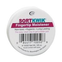 LEE 10050 Sortkwik Fingertip Moisteners, 3/8 oz, Pink