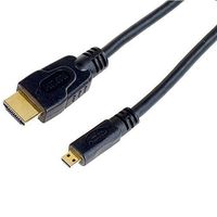 Fosmon Micro HDMI High Speed Male to HDMI Male Cable  (5 Ft)
