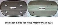 Both Seat and Pad for Nova Mighty Mack 4216 Rollator - P42163 & P42164