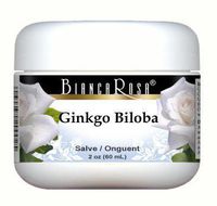 Ginkgo Biloba (Bai Guo Ye) - Salve Ointment (2 oz, ZIN: 512778)