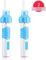 2 Pack Electric Earwax Removal Adults Kids Tool Ear Wax Removal Kit Vacuum Ear Cleaner Smart Automatic Earwax with LED Cleaners?Family Essentials