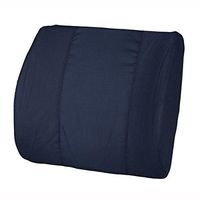 PCP Lumbar Back Support, Removable Cover Sacro Cushion, Navy