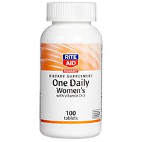 Rite Aid Women's One Daily Multi-Vitamin with Vitamin D-3 Tablets - 100 Count
