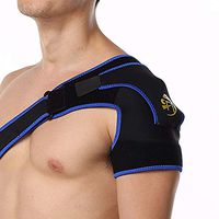 Shoulder Brace Support with Adjustable Strap, Shoulder Stability Brace, Ice Pack Shoulder Support Rotator Cuff for Injury Prevention Shoulder Joint Pain Releaser