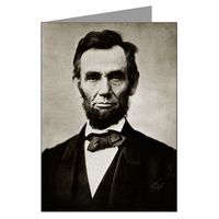 12 Notecards of President Abraham Lincoln from a Photograph by Alexander Gardner c1863