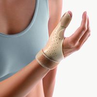 Bort De Quervain's Tenosynovitis Brace 112900 for Thumb Tendon, Trigger Thumb Heat Adjustable Medical Grade Made in Germany XSmall, Right= Up to 5.9"
