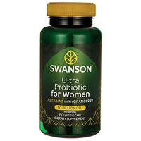 Swanson Ultra Probiotic for Women 50 Billion Cfu 60 Veg Capsules