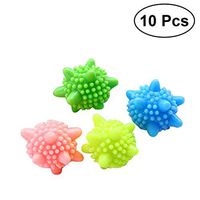 YOMIUP 10pcs Laundry Ball Washing Ball Reusable Washing Machine Balls Cleaning Clothes (Mixed Colors)