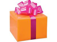 Gloss Color Gift Wrap Paper - Orange Gloss 24"x 85' Gift Wrap Cutter Box (1 Box) - Wraps -A614385