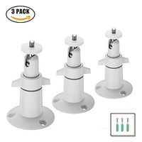 Jelune- Arlo Mount /Arlo Pro Mount, Security Camera Metal Wall/ Ceiling Mount, Adjustable Indoor/Outdoor Mount for Arlo, Arlo Pro, CCTV Camera and Other Compatible Models (3 Pack, Metal)