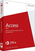 Microsoft Access 2013  Key Card (No Disc)