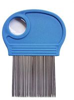 Head Lice Comb With Magnifying Tool to Detect Lice. Effectively removes Lice, Nits and Lice Eggs, Suitable for all hair types.