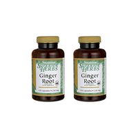 Swanson Ginger Root (Standardized) 250 mg 120 Caps 2 Pack
