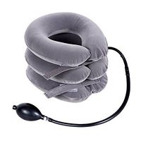 Neck Traction Cervical Traction Collar Device for Neck and Back Pain Relief, Inflatable Spine Alignment Pillow