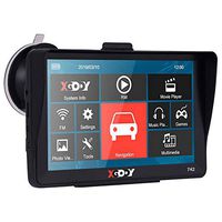 Xgody GPS Navigation for car Truck GPS Trucking GPS Navigation sysstem 8GB ROM SAT NAV System Navigator Driving Alarm Lifetime Map Updates Truck GPS Navigation System for Trucks