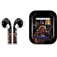 Skinit Decal Audio Skin for Apple AirPods with Wireless Charging Case - Officially Licensed Marvel/Disney The Avengers Design