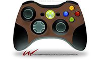 XBOX 360 Wireless Controller Decal Style Skin - Solids Collection Chocolate Brown (CONTROLLER NOT INCLUDED)