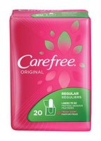 Carefree Pantiliners Orinal Regular To Go Fresh Scent , 20 Count