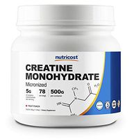Nutricost Creatine Monohydrate (500 Grams) (Fruit Punch)