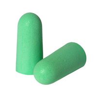 Radians FP90 Deflector 33 Disposable Uncorded Foam Bullet Shaped NRR 33 Earplugs, (Pack of 200)